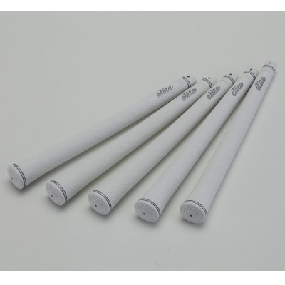 《バックラインなし/シルバーホワイト/5本》MX51　ゴルフ練習器具　エリートグリップ