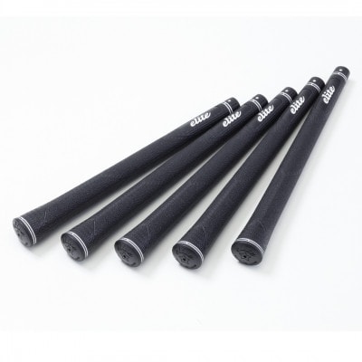 《バックラインあり/ベルリナブラック/5本》MX51　ゴルフ練習器具　エリートグリップ
