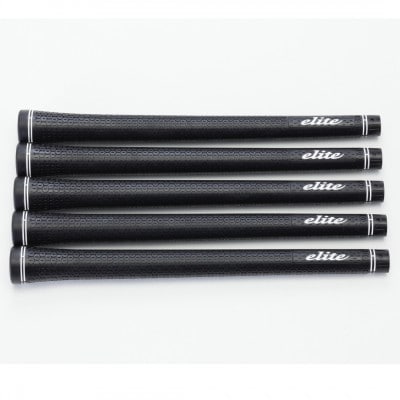 《バックラインあり/ベルリナブラック/5本》TD50　ゴルフ練習器具　エリートグリップ