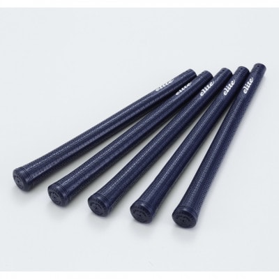 《バックラインなし/ネイビー/5本》TD50C　ゴルフ練習器具　エリートグリップ