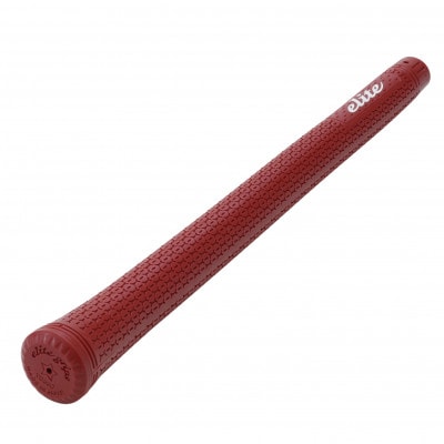 《バックラインなし/クラシックレッド/5本》TD50C　ゴルフ練習器具　エリートグリップ