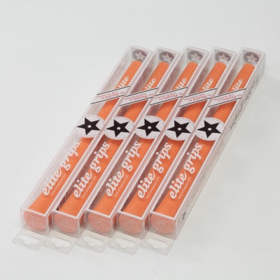 《バックラインあり/ワイルドオレンジ/5本》TD50Cソフト　ゴルフ練習器具　エリートグリップ