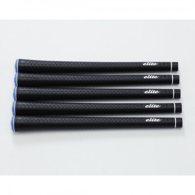 《バックラインなし/マリンブルー/5本》Y360°S M58　ゴルフ練習器具　エリートグリップ