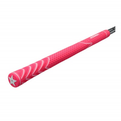《バックラインあり/ピンク/5本》ツアースティングレースリム　ゴルフ練習器具　エリートグリップ
