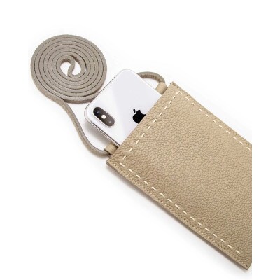 [BEIGE] 本革マルチポシェット　SPUR (シュプール)