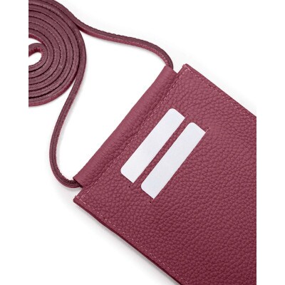 [MAROON] 本革マルチポシェット　SPUR (シュプール)