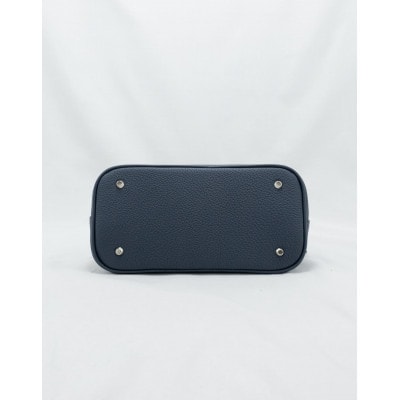 [NAVY] シュリンクレザー2WAYショルダーバッグ　ELLIE (エリー)