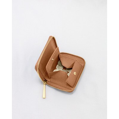 [CAMEL] 本革ラウンドファスナー二つ折り財布　BONNY (ボニー)