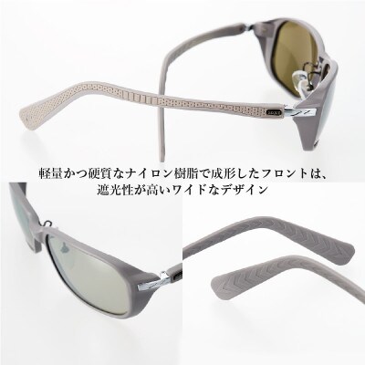 Zeque (ゼクー) 偏光サングラス TIDA F-2185 トゥルービュースポーツ