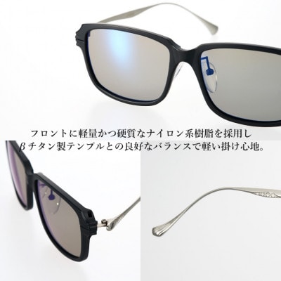 Zeque (ゼクー) 偏光サングラス JAKE F-2201 トゥルービュー