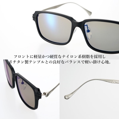 Zeque (ゼクー) 偏光サングラス JAKE F-2205 イーズグリーン