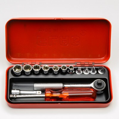 ソケットレンチセット　F217M-F　　　　　　　差込角1/4inch(6.3mm)