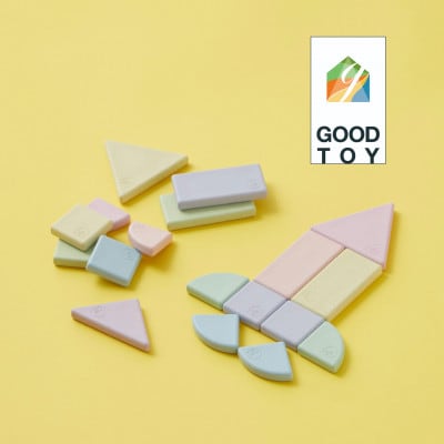 プレート型の知育玩具 Poco a poco【にじいろプレート】日本製 おもちゃ グッド・トイ 受賞