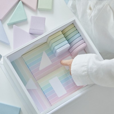 プレート型の知育玩具 Poco a poco【にじいろプレート】日本製 おもちゃ グッド・トイ 受賞