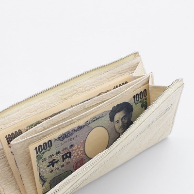 【PINAMORE】パイナップルからできた長財布 ナチュラル レディース サステナブル