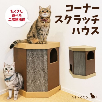 nekoto_コーナースクラッチハウス