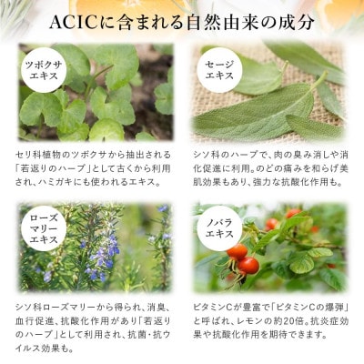 ACIC(アシック)～ナチュラル歯磨き粉～ 3本