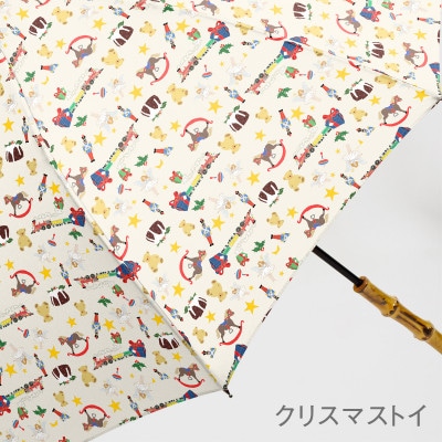 EMILY BURNINGHAM 晴雨兼用パゴダ長傘47cm[クリスマストイ]