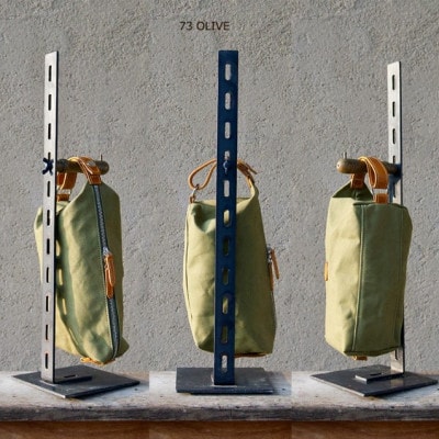 BOX POUCH　ボックスポーチ　KHG-BXP01T　【オリーブ】