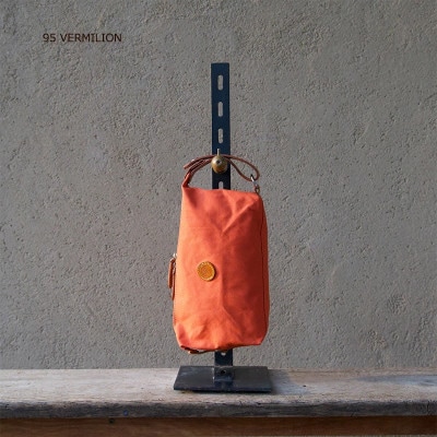 BOX POUCH　ボックスポーチ　KHG-BXP01T　【バーミリオン】