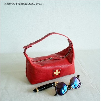 BOX POUCH　ラウンドポーチ　KHG-WBP01T　【ブラック】