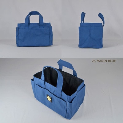 MILK TOTE BAG　ミルクトートバッグ　K-KHG-MT02T　【マリンブルー】