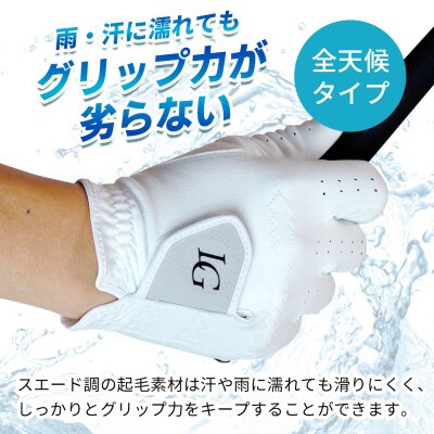 [右手装着(左打ち用)][22cm]Larouge オールウェザーソフトフィットグローブ4枚組
