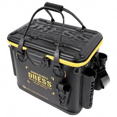 [DRESS] バッカン 34L ブラック/オレンジ タックルバッグ 大型