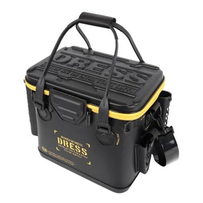 [DRESS] バッカン 17L ブラック/オレンジ タックルバッグ ロッドホルダー付き