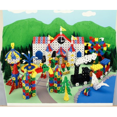 知育おもちゃ　カーペンターブロック　小バケツ　4色