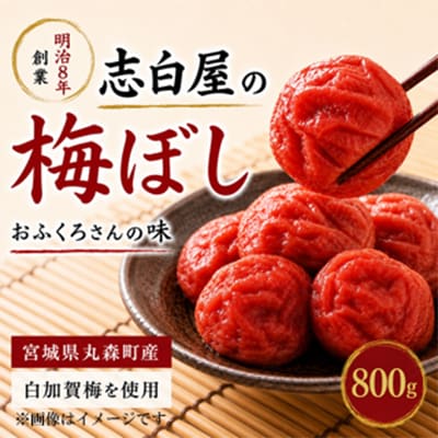 〔おふくろさんの味〕手づくり梅ぼし800g