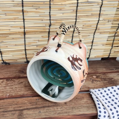 ホヌ柄　蚊取り豚