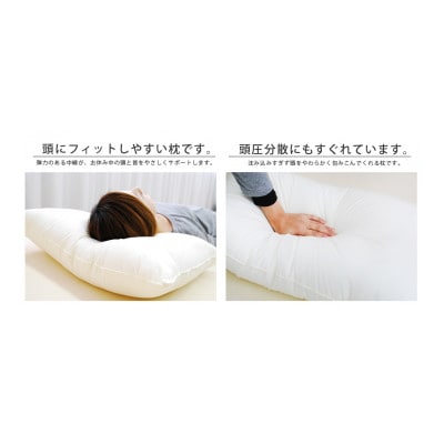 アラエマックス 洗える枕 ウォシュロン 43×63cm(makura-0122)