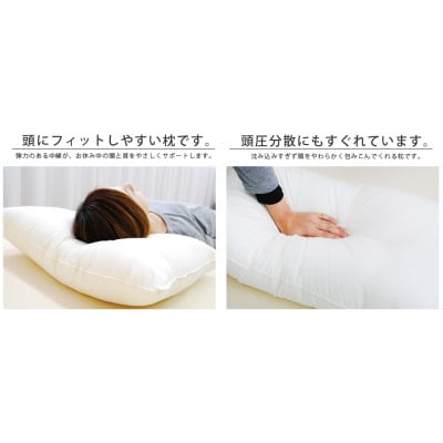アラエマックス 洗える枕 ウォシュロン 50×70cm(makura-0123)