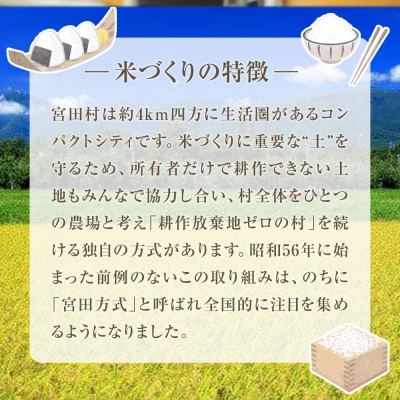 【先行受付】【令和8年米】長野県宮田村産コシヒカリ/玄米30kg・54,000円/令和9年3月配送