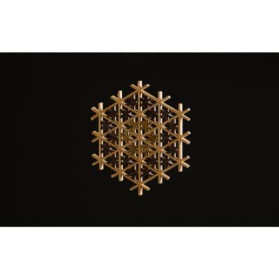 伝統工芸にふれる、組子体験　Bコース(組子コースター)