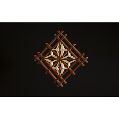 伝統工芸にふれる、組子体験　Dコース(組子コースター)