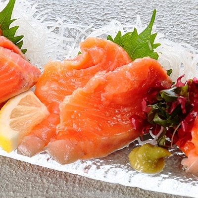 無添加お刺身サーモン800g~1kg(生食可) A-81009
