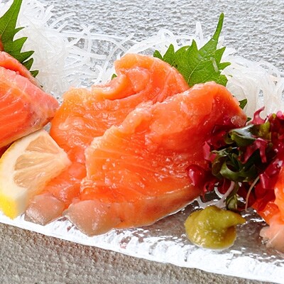 無添加お刺身サーモン800g~1kg(生食可) A-81009