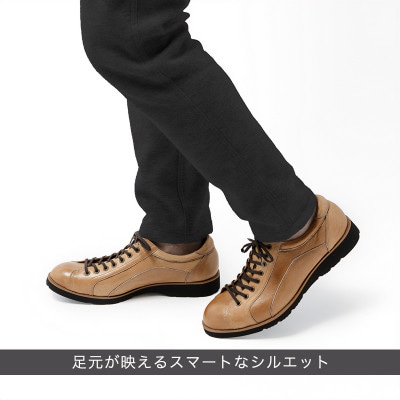 ヤマトイズム 26.0cm Lブラウン カジュアルシューズ 紳士靴 鹿革 YA3300 倭イズム