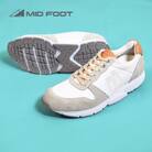 ミッドフット 26.0cm WHITE(ホワイト) レザースニーカー 紳士靴 牛革 MF001JM