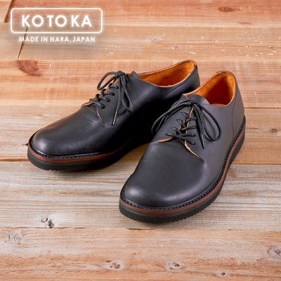 KOTOKA 26.5cm BLACK(ブラック) カジュアルシューズ 紳士靴 牛革 KTO2002
