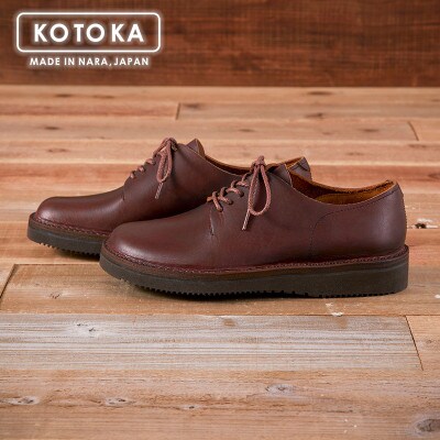 KOTOKA 25.5cm BROWN(ブラウン) カジュアルシューズ 紳士靴 牛革 KTO2002