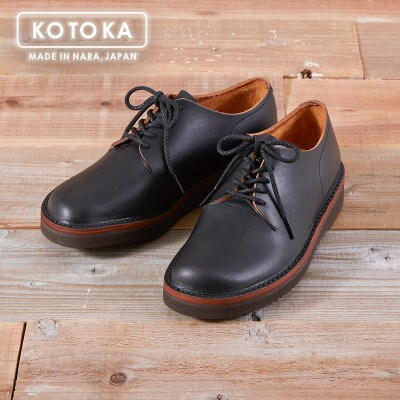 KOTOKA 23.5cm BLK(ブラック) カジュアルシューズ 婦人靴 牛革 KTO2002L