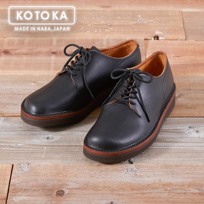 KOTOKA 24.0cm BLK(ブラック) カジュアルシューズ 婦人靴 牛革 KTO2002L