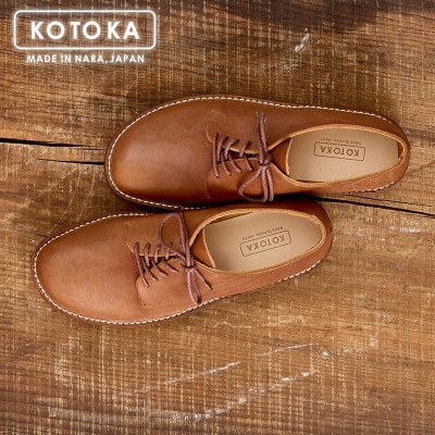 KOTOKA 27.5cm LBR(Lブラウン) カジュアルシューズ 紳士靴 牛革 KTO2006