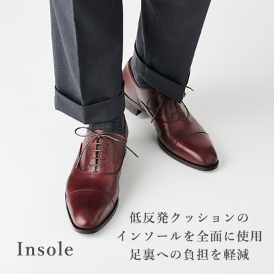 ヤマトイズム 27.0cm ワイン 牛革 ビジネスシューズ 紳士靴 YAP100