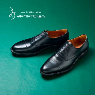 ヤマトイズム 25.0cm ブラック 牛革 ビジネスシューズ 紳士靴 YAP1000