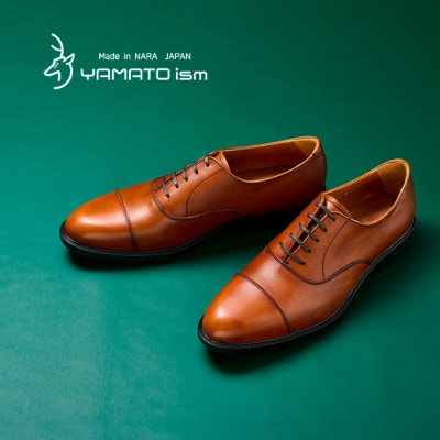 ヤマトイズム 26.5cm ライトブラウン 牛革 ビジネスシューズ 紳士靴 YAP1000