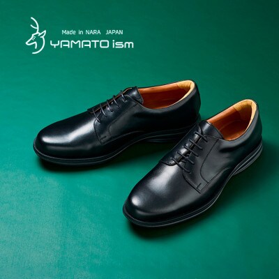 ヤマトイズム 27.0cm ブラック 牛革 ビジネスシューズ 紳士靴 YAP1001